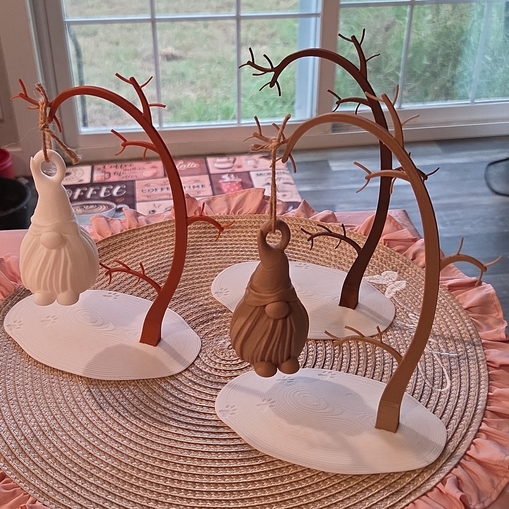 Sparce Tree Ornament Holder 3-D Printed
